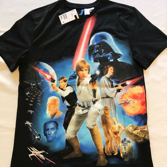 H&M STAR WARS Other - H&M AUTHENTIC STAR WARS T-Shirts NEW MEDIUM NWT